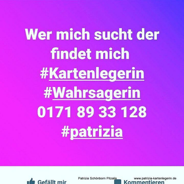 Kartenlegerin & Wahrsagerin Patrizia - Dienstleistungen Business Gewerbe - Nibelungenstrasse 8, Niederkassel