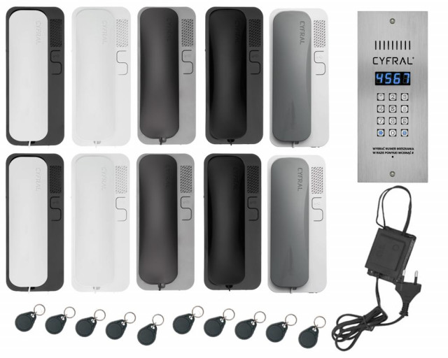 Gegensprechanlage PC3000RE + 10 Unifon SMART-D Set Klingel - Haushalt - Dortmund 