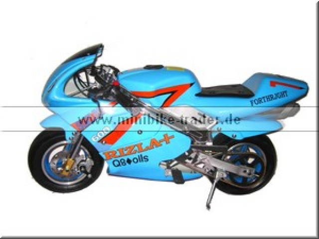 Rizla - Suzuki Pocketbike 49 ccm Power - Motorraeder und Teile nach Marken - roth/nisterau