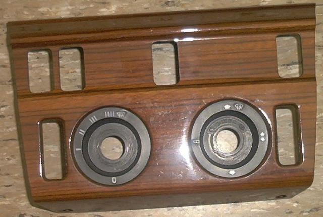 Abdeckung Heizung Bedienanlage oben Zebrano W124 A 1246803439  - Auto Teile - Einbeck