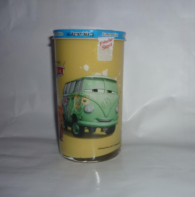 Bautzner Kindersenf Sammelglas Disney CARS - Bully - Essen Trinken Genuss - Görlitz