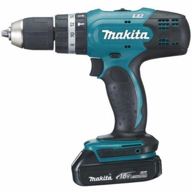 Makita Akku-Schlagbohrschrauber-Set (BHP453RHEX5) mit Koffer. NEU - Handwerk Hausbau Garten - Perl