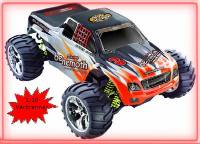 1:10 RC Off-Road Monster Truck Verbrenner 4WD Aluminium-Unterbau - Modellbau - Hamburg