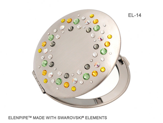 Taschenspiegel Serie EL-14 ELENPIPE MADE WITH SWAROVSKI® ELEMENTS - Sonstige Anzeigen - Radeberg
