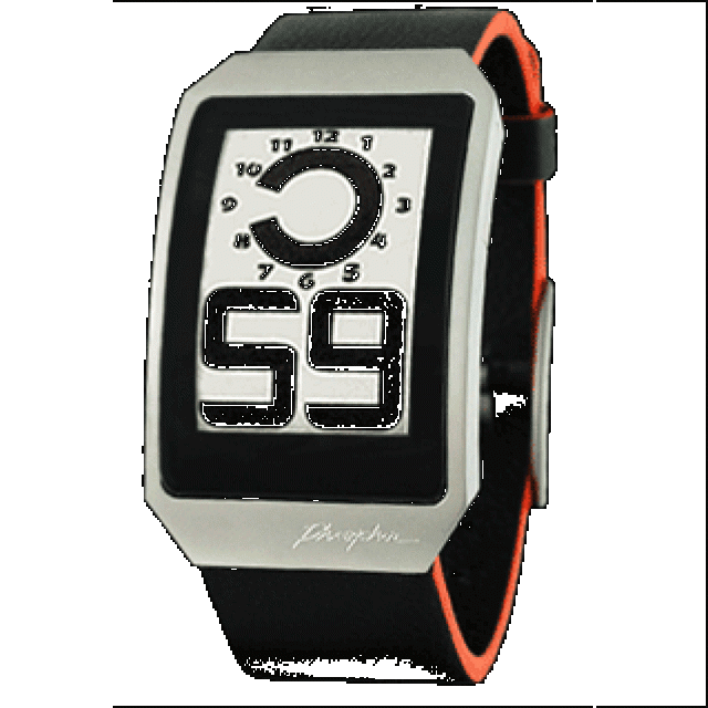 DIGITAL UHR PHOSPHOR MIT ELEKTRONISCHER TINTE   LEDER 113€  www.americanexports. - Hobby Spiele - DUSSENDORF