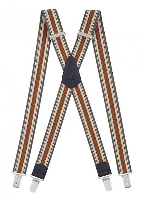 Herrenhosenträger Form X superbreit 3cm 120cm lang starke Metallklipps klasssisc - Kleidung Schmuck Accessoires - Hannover