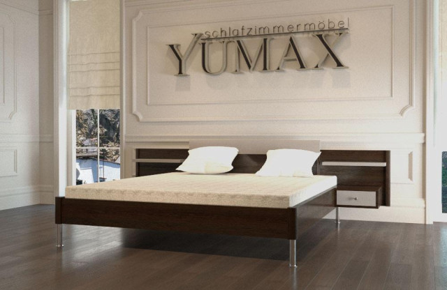 Doppelbett aus Massivholz Maxim mit Nachttische - Moebel Haushalt - Teplice