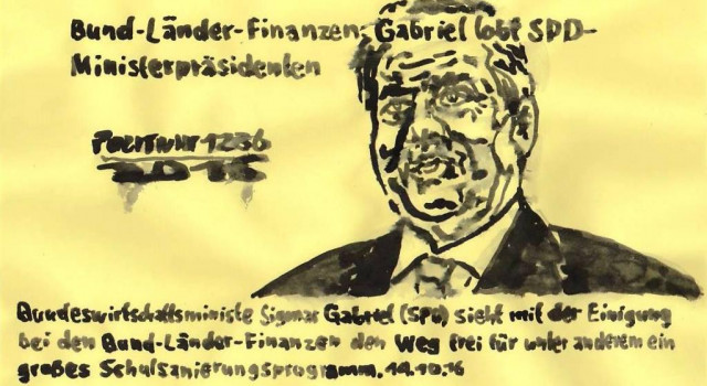 POLITNIK 1236 SPD-Chef 14.10.16 Original Meierhof - Sammlungen - Tangerhütte