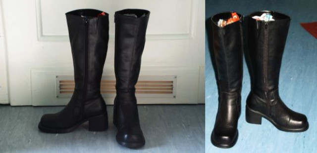 Italienische Damen-Stiefel - Kleidung Schmuck Accessoires - Bielefeld