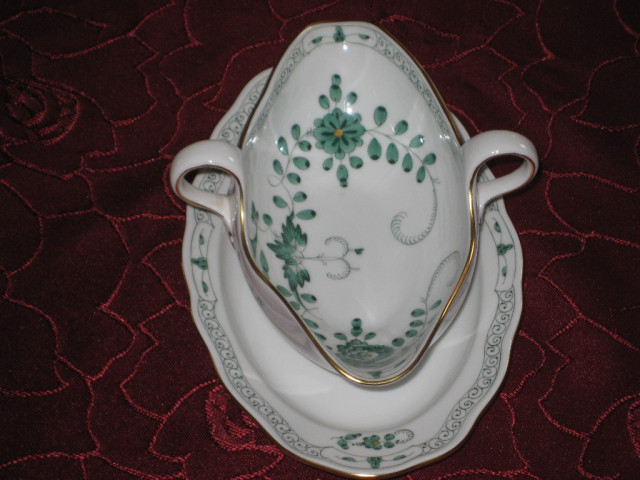 Sauciere von meissen  Indisch grün TOP - Sammlungen - Kaarst