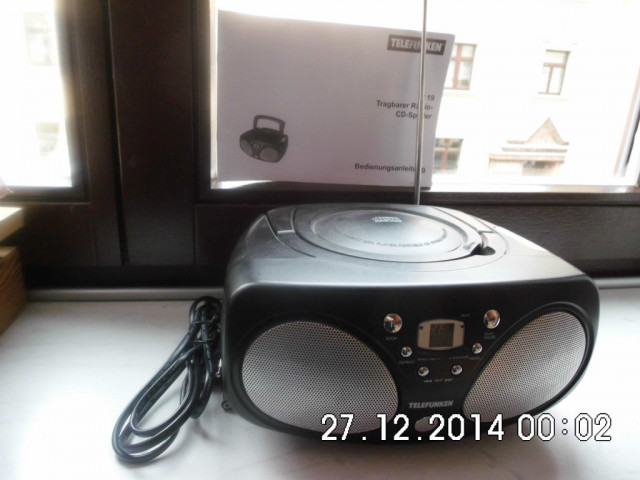 Tragbarer Radio-CD-Spieler - Tv Hifi Video Audio - Oelsnitz