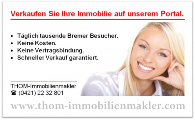 In Borgfeld, in Horn und in Oberneuland - suchen wir Immobilien! - Immobilien - Bremen
