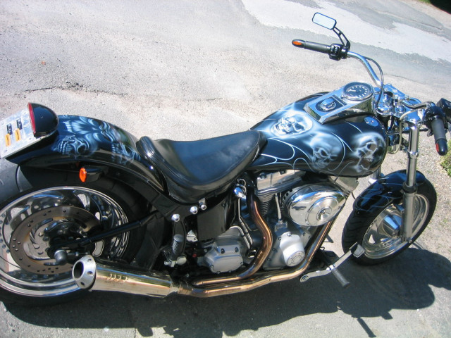Harley-Davidson Twincam Softtail custom Chopper / Cruiser - Motorraeder und Teile nach Marken - Bad Salzdetfurth