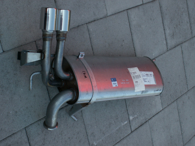 Peugeot 206 RC Endschalldämpfer - Auto Teile - Bamberg