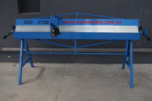 Segment Abkantbank 2150 / 1,0 mm Blechbiegemaschine DACHDECKER  - Handwerk Hausbau Garten - Bahnhofstr. 13 