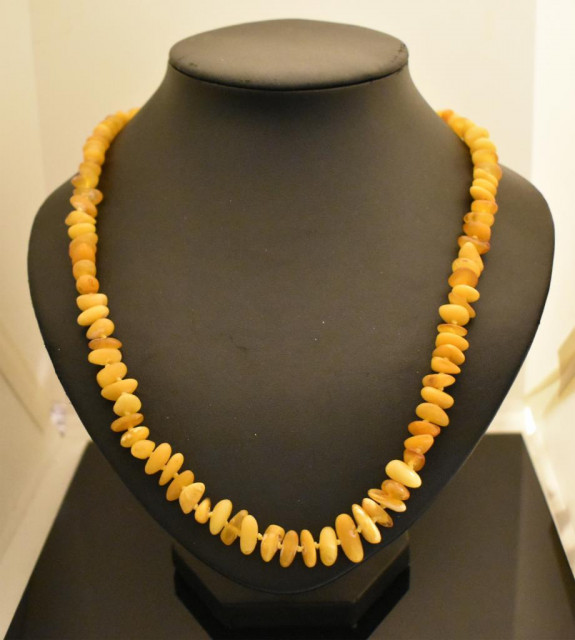 Echte Bernsteinkette - Kleidung Schmuck Accessoires - Herne