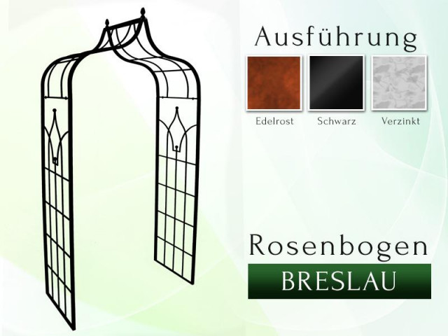 Rosenbogen BRESLAU Pergola Gartenbogen Torbogen Rankgitter - Handwerk Hausbau Garten - Stadthagen