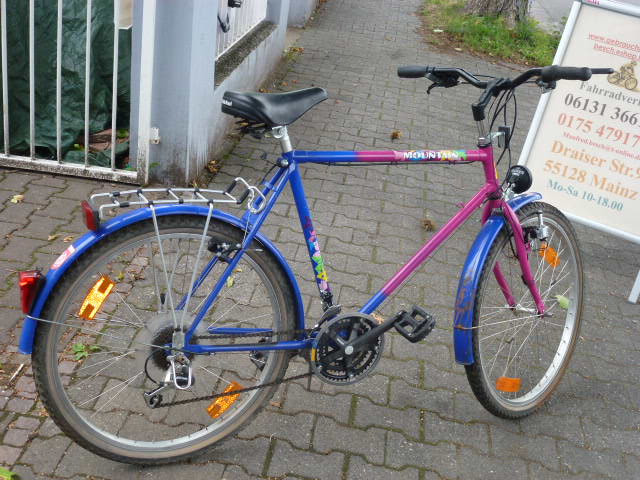 (63) 18 Gang 26 Zoll Rh 55 MOUNTAIN Qualität mit Beleuchtung - Fahrraeder - Mainz