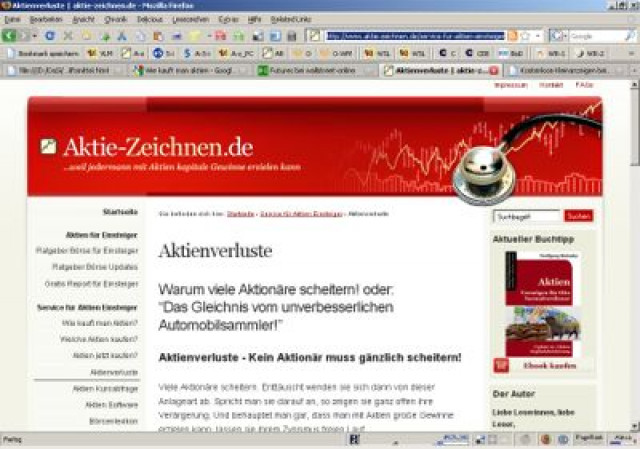Verlierer Aktien:   Warum viele Aktionäre scheitern - Lernen Lehren Lesen - Schwandorf