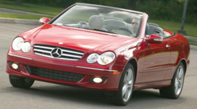 Neruer Mercedes CLK Cabriolet - Autos nach Marken - St Julian
