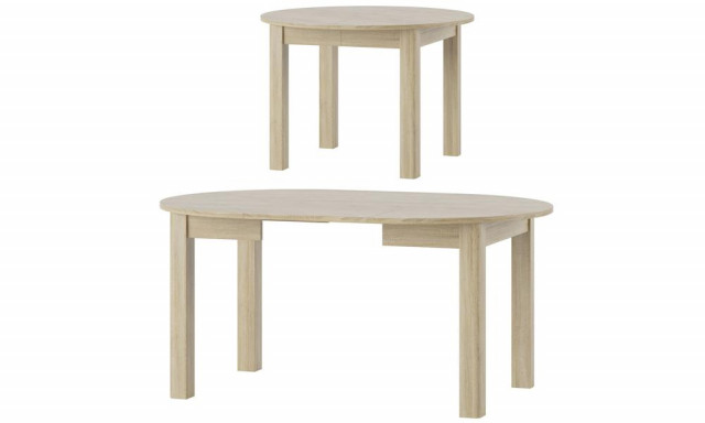 Ausziehtisch Uran 110x110 cm Eiche Sonoma Küchentisch Esszimmertisch Esstisch Wo - Haushalt - Erfurt