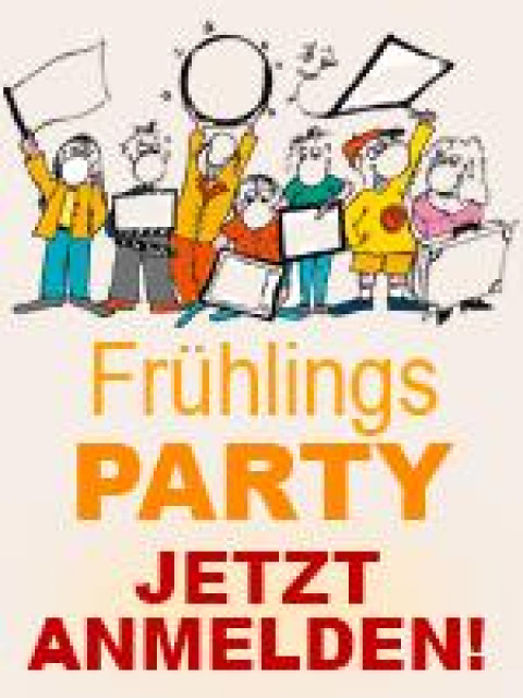 Nette Leute kennen lernen - Frühlings-Party am 25.3. - Sei dabei! - Eintrittskarten Tickets - Düsseldorf