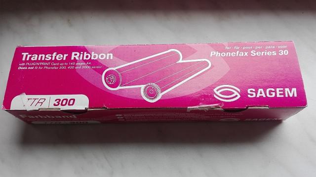 TTR300,300 original Druckfolie Sagem Phonefax 30 33 S 35 DS 37 TS 39 TDS,  - Telekommunikation - Ahrensburg