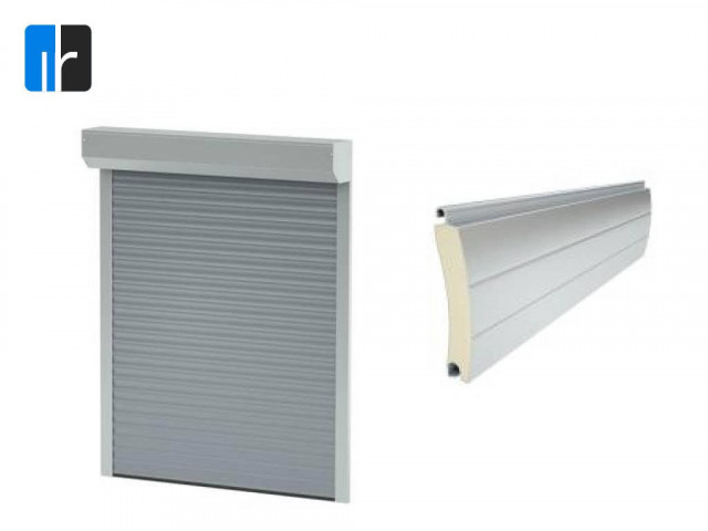 ALU Lamellen Kasten Rolltor Garagentor nach Mass 450x250 e-Motor Montagefertig - Handwerk Hausbau Garten - Cottbus