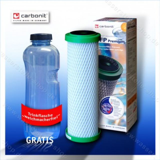 NFP Premium Carbonit Monoblock mit Gratis Trinkflasche 1L  - Haushalt - Berlin
