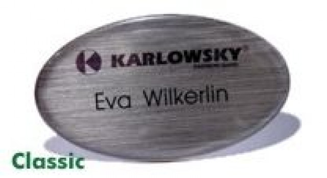 Magnet-Namensschilder - Metall-Namensschilder - Buero Geschaeft - Rendsburg