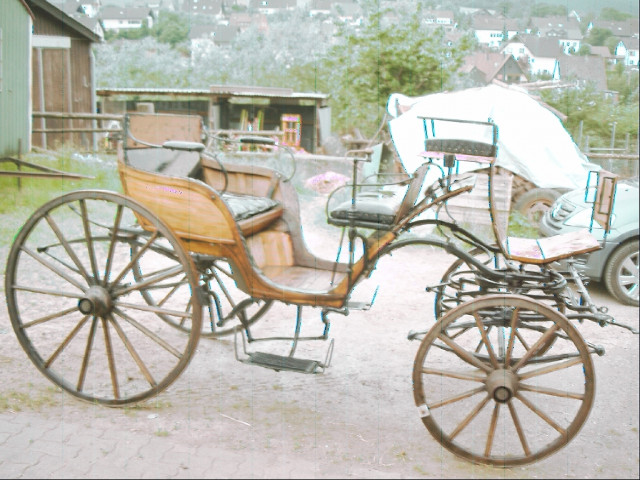 Historischer Jagdwagen 2-u.4spännig zu fahren, 6-Sitzer, Schmuckstück - Tiere - Lennestadt