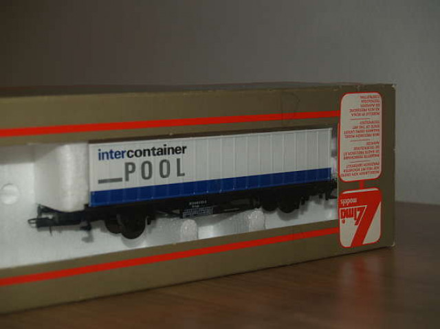 Intercontainer 2ax-Lgs mit Container - Modellbau - Wien