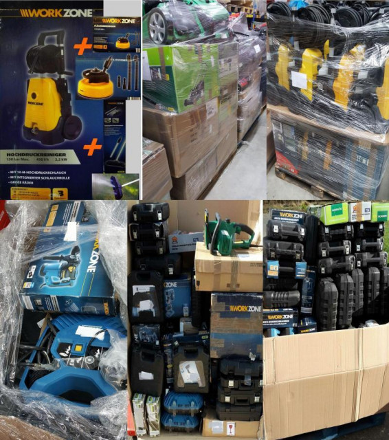 Sonderposten Discountretouren Elektro- Werkzeug und Rasenmäher - Handwerk Hausbau Garten - Görlitz