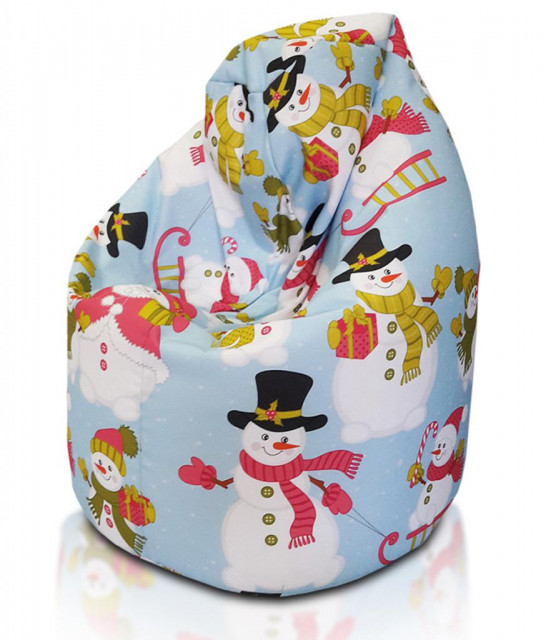Sitzsack Geschenk vom Weihnachtsmann Sako Modern Schneemann Rakete - Haushalt - Frankfurt 