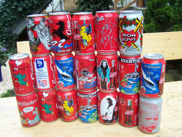 COCA COLA DOSEN Sammlung - Freizeit - Haßloch