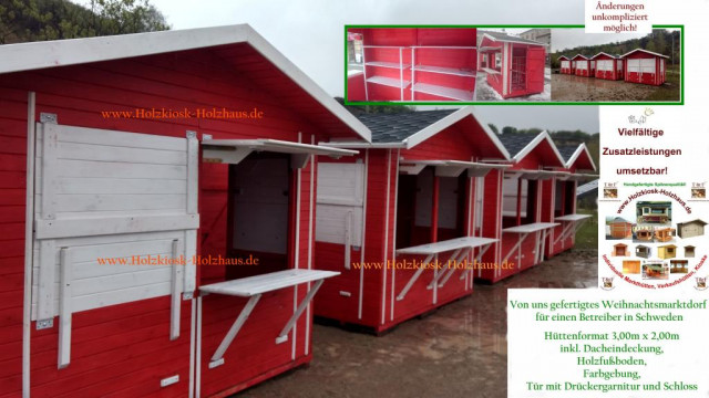 MARKTHÜTTE VERKAUFSHÜTTE MARKTBUDE NEUFERTIGUNG INDIVIDUELL - Buero Geschaeft - Rostock
