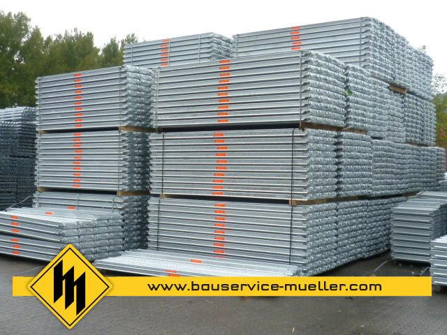 Stahlboden gelocht - Neu Gerüst – Baugerüst - Teile Layher Blitz 73/ 109 - Handwerk Hausbau Garten - berlin
