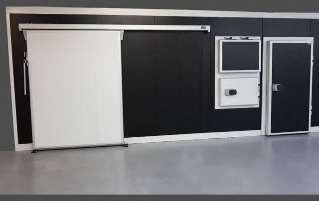 Kühlhaus Tiefkühlhausschiebetür Kühlhaustür Schiebetür 1, 20m x 1, 90m - Buero Geschaeft - Duisburg