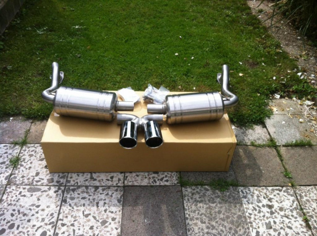 Porsche 987 Boxster / Cayman Auspuff Edelstahl Abgasanlage NEU - Auto Teile - Duren
