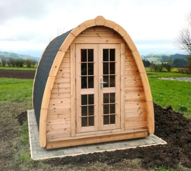 Camping Pod Glamping L240 B240cm 45mm Kiefer wohnstatt - Camping - Rietberg
