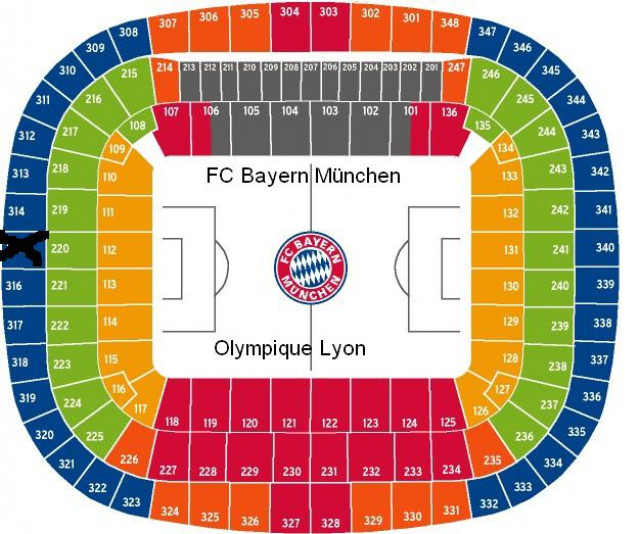 2x Bayern-Lyon, ChampionsLeague zur Wiesnzeit - Eintrittskarten Tickets - München