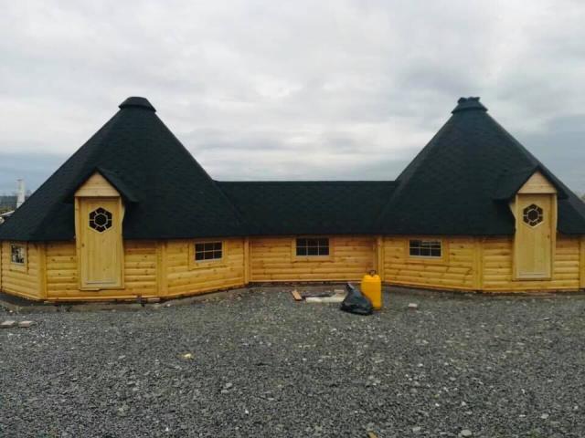 Glamping Doppelkota Eventkota KOTA 2x 25qm Kiefer wohnstatt - Ferienwohnung Haus - Rietberg
