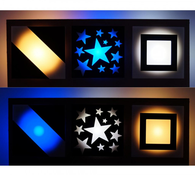 LED Lampe Treppenbeleuchtung Wandbeleuchtung Einbaubeleuche 230V 50HZ A+ 80x80mm - Haushalt - Berlin