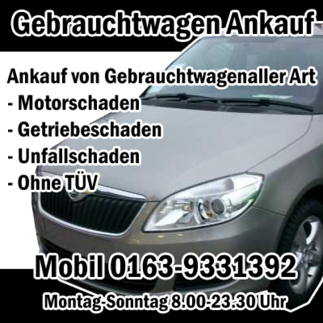 Fahrzeugankauf Wülfrath NRW - Fahrzeug verkaufen Wülfrath NRW - Auto Specials - Wülfrath