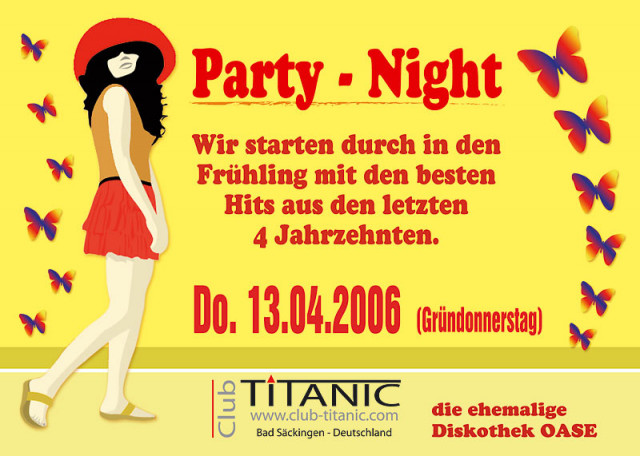 Party - Night - Veranstaltungen Termine - Bad Säckingen