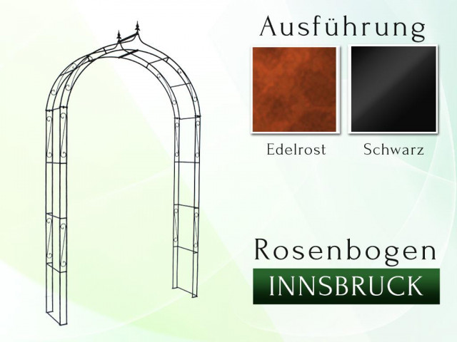 Metall Rosenbogen Innsbruck Pergola Gartenbogen Torbogen - Handwerk Hausbau Garten - Stadthagen