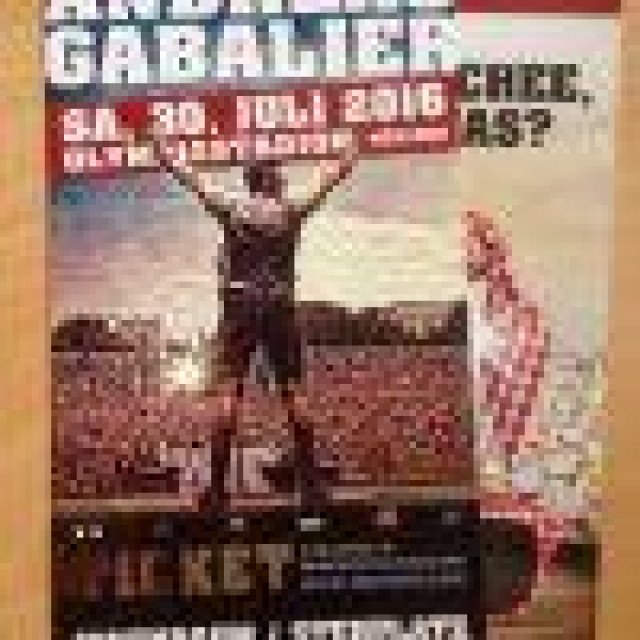 Tickets Andreas Gabalier Olyastadion München - Eintrittskarten Tickets - Idstein