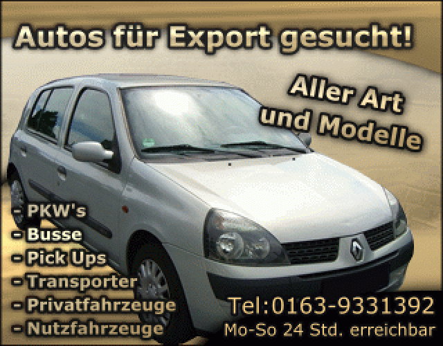 Gebrauchtwagen Ankauf Renault Megane Unfallwagen Ankauf - Autos nach Marken - Bremen
