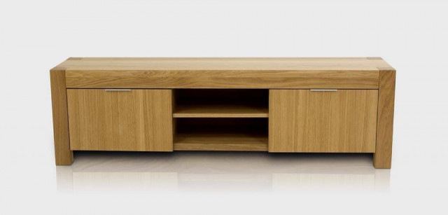 LENA TV-BANK AUS EICHE EICHENHOLZ MASSIVHOLZ HOLZ MÖBEL - Haushalt - Essen