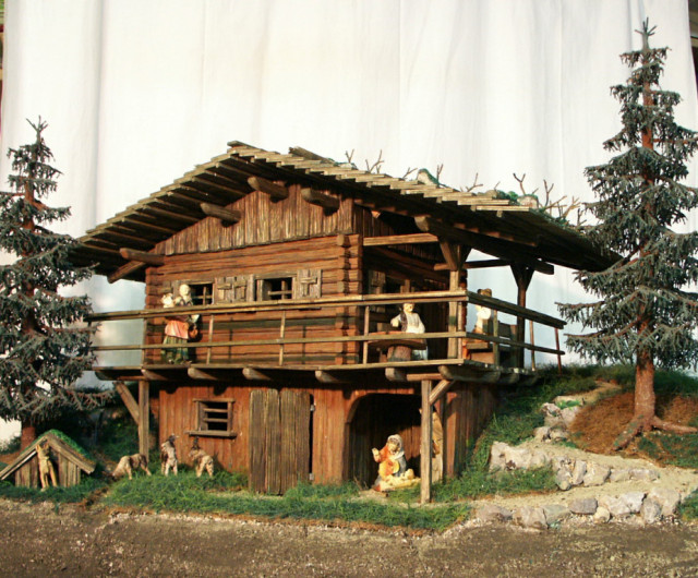 Bayrische Almkrippe - Modellbau - Düren